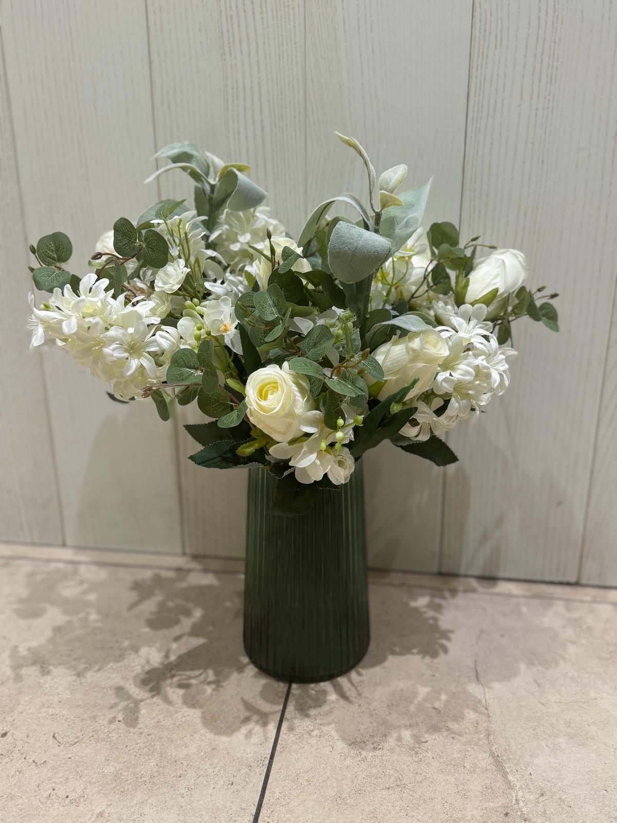 Floral Green Memorial Spray