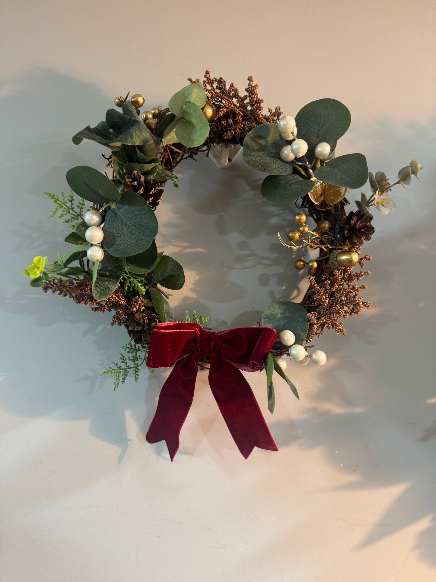 Mini Burgundy Wreathe